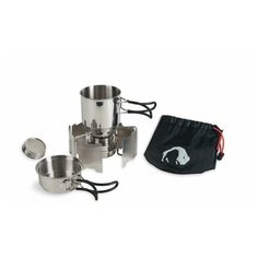 Набор посуды Tatonka Alcohol Burner Set 4133 в комплекте с горелкой