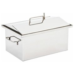 Коптильня "Крышка домиком" (50х30х30) 2,0 мм с гидрозатвором Старый очаг