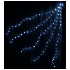 Гирлянда Lefard Хвост 200 Led, 10 нитей, 2 м, цвет белый холодный, без батареек (786-314)