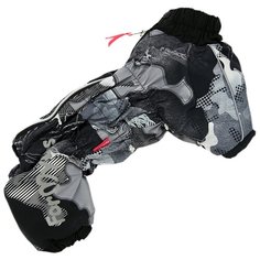 FOR MY DOGS комбинезон для собак черно/серый для мальчиков FW694-2019 M (10)
