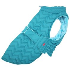 FOR MY DOGS попона для собак голубая FW640-2018 (D1)