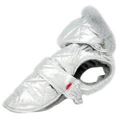 FOR MY DOGS попона для собак серебро FW668-2019 (18)