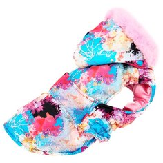 FOR MY DOGS попона для собак розовая FW782-2019 (18)
