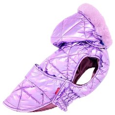 FOR MY DOGS попона для собак фиолетовый металлик FW669-2019 (22)