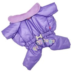 FOR MY DOGS комбинезон для собак фиолетовый для девочек FW718-2019 F (22)