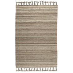 Ковер из шерсти и хлопка с кисточками из коллекции Ethnic, 120х180 см Tkano