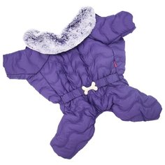 FOR MY DOGS комбинезон для собак фиолетовый для мальчиков FW722-2019 M (12)