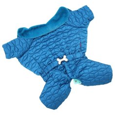 FOR MY DOGS комбинезон для собак синий для мальчиков FW721-2019 M (18)