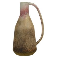 Керамическая ваза ТРОЙЯНА, бежевая, 25х12 см Edelman