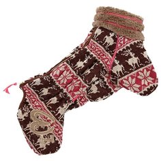 FOR MY DOGS комбинезон для собак Сканди коричневый для девочек FW548-2019 F (14)