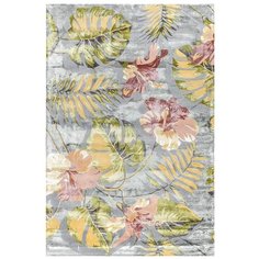 Ковер коллекции «Riviera» TROPICAL-FLOWERS-SILVER 60 х 90 см 60598 . Kover.Ru