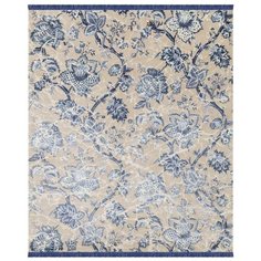 Ковер коллекции «Shabby Chic» BLUE-FLOWER 202 х 301 см 49956 . Kover.Ru