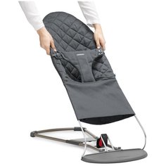 Сменный чехол BabyBjorn для кресла-шезлонга, Cotton, цвет: антрацит
