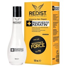 REDIST Professional Восстанавливающее масло для волос с кератиновым комплексом Miracle Hair Care Oil Plus, 100 мл