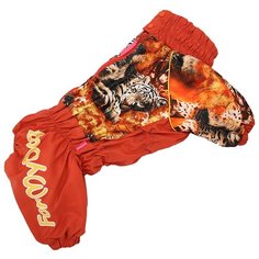 FOR MY DOGS комбинезон для собак коричневый для девочек FW584-2018 F (B1)