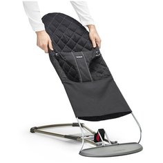 Сменный чехол BabyBjorn для кресла-шезлонга, Cotton, цвет: черный