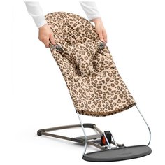 Сменный чехол BabyBjorn для кресла-шезлонга, Cotton, цвет: леопард бежевый