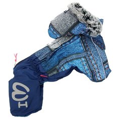 FOR MY DOGS комбинезон для собак синий для мальчиков FW673-2019 M (10)
