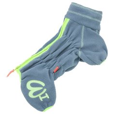 FOR MY DOGS комбинезон для собак серый флис для мальчиков FW727-2019 M (16)