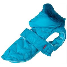 FOR MY DOGS попона для собак голубая FW632-2018 (16)