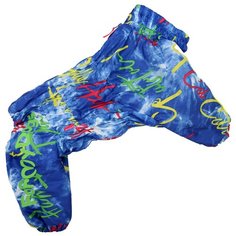 FOR MY DOGS комбинезон для собак синий для мальчиков FW766-2019 M (B3)