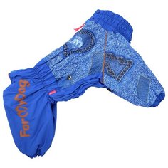 FOR MY DOGS комбинезон для собак синий для мальчиков FW777-2019 M (A1)