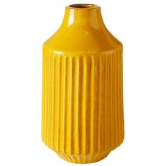 Керамическая ваза ОЛИВИЯ, горчичная, 20 см Boltze