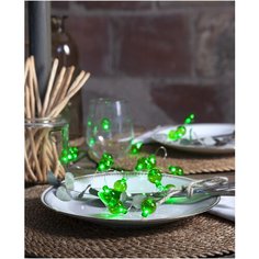 Гирлянда светодиодная для улицы OUTDOOR GLOBE LIGHT, длина - 1,6 м, цвет - зеленый, 729-02 Star Trading