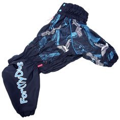 FOR MY DOGS дождевик для собак синий для мальчиков 480SS-2020 M (B1)