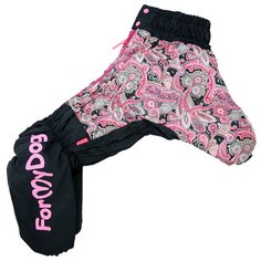FOR MY DOGS комбинезон для собак розовый для девочек FW757-2019 F (A1)