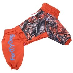 FOR MY DOGS дождевик для собак коричневый для мальчиков 394SS-2019 M (A1)