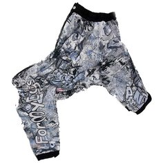 FOR MY DOGS комбинезон для собак серый для мальчиков 230SS-2016 M (A1)