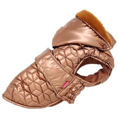 FOR MY DOGS попона для собак коричневая FW788-2019 (12)