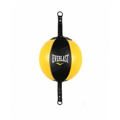 Груша на растяжках Everlast 18см черн/желт.