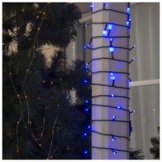 Гирлянда "Клип-лайт" SPEC, IP44, УМС, Д: 100 м, Н.Т. LED-1000-24V, без трансф. 8 реж СИНИЙ 2361684 Luazon Lighting