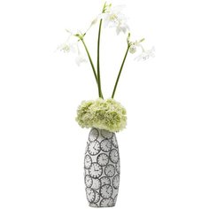 KARE Design Ваза Time, коллекция "Время" 11*24*11, Фаянс, Белый