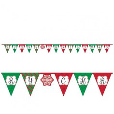 Новогодняя декорация: Гирлянда на стену Merry christmas Amscan