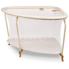 Манеж детский Globex Угол дизайн Игрушки, бежевый