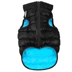 Куртка для собак Collar AiryVest двусторонняя черно-голубая (XS22)