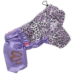 FOR MY DOGS дождевик для собак Лео сиреневый для девочек 433SS-2020 F (18)