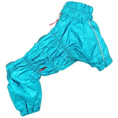FOR MY DOGS дождевик для собак голубой металлик для мальчиков 438SS-2020 M (20)
