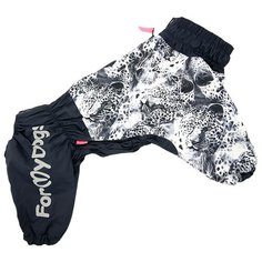 FOR MY DOGS дождевик для собак серый для мальчиков 388SS-2019 M (B1)