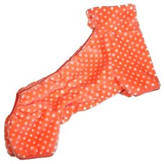 FOR MY DOGS комбинезон для собак Горох оранжевый для девочек FW164-2013 F (8)