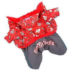 FOR MY DOGS комбинезон для собак красный для мальчиков FW237-2014 AM (8)