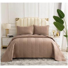 Покрывало с наволочками Sofi de Marko Адонис Капучино (230х250)