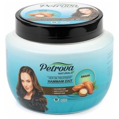 Маска для волос Petrova "Для поврежденных волос и секущихся кончиков" с маслом арганы, 500 мл