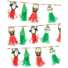 Новогодняя декорация: Гирлянда на Новый Год (2.43 м) Amscan