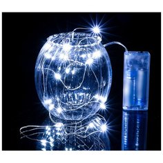 Гирлянда Lefard Нить 20Led, 2 м, цвет белый холодный, без батареек (786-305)