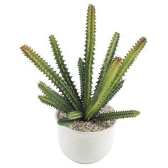 Горшок интерьерный Волшебная страна с искуственным суккулентом 004078