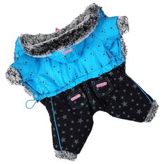 FOR MY DOGS комбинезон для собак синий для мальчиков FW540-2018 M (10)